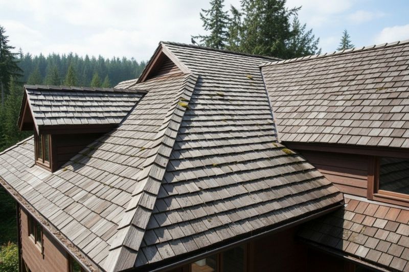 Cedar Roof Installation